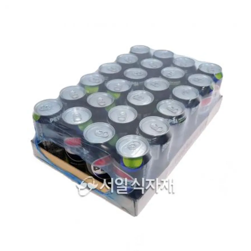 펩시 콜라 뚱 캔 제로 업소용 355ml X 24개 1박스 청량 탄산 음료 이미지