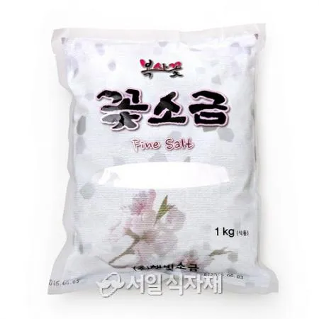 [복사꽃] 꽃소금 1kg
