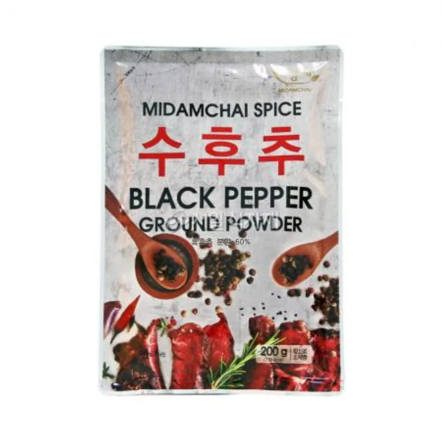미담채 수후추 (흑후추) 200g 후추 가루 분말 이미지