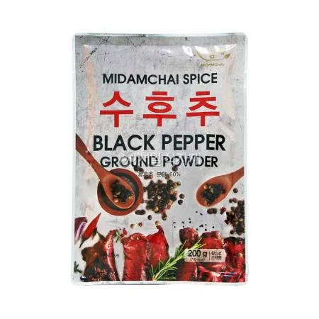 미담채 수후추 (흑후추) 200g 후추 가루 분말