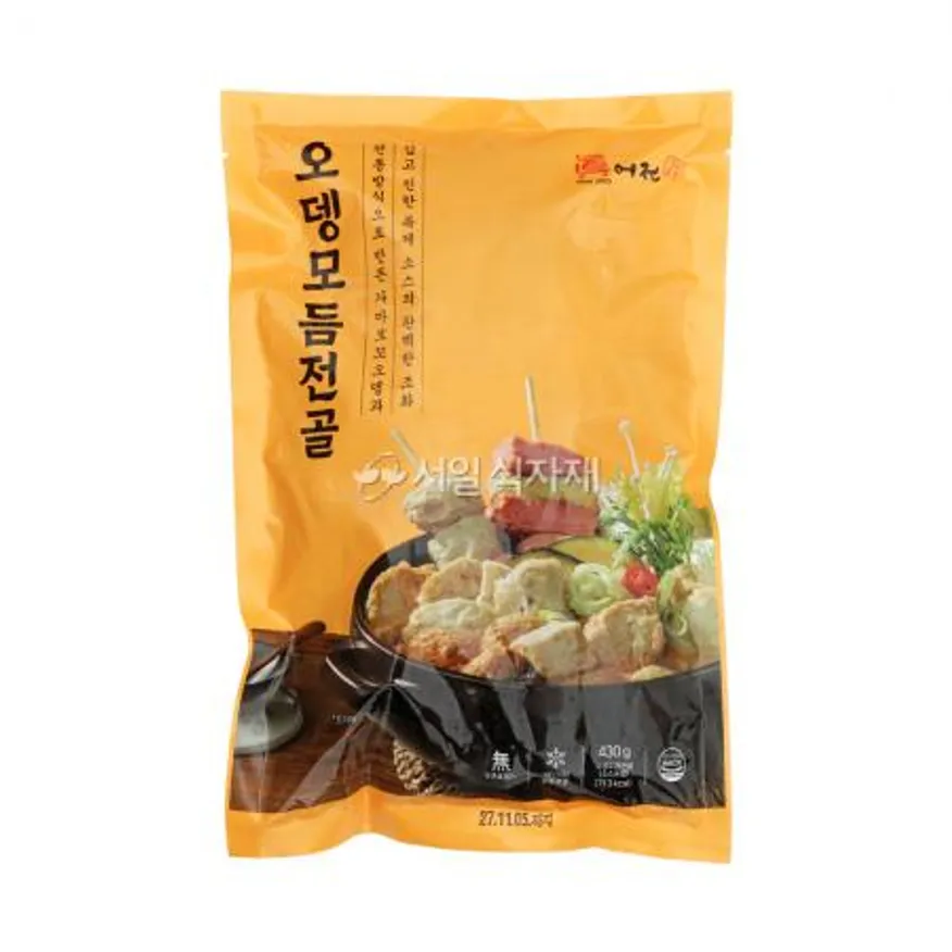 진어전 가마보꼬 오뎅 모듬 전골 430g 어묵 탕 안주 야식 캠핑 요리 이미지