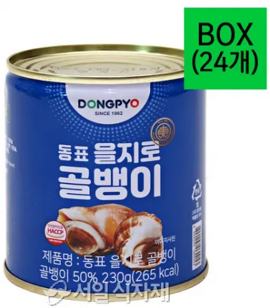 [동표] 골뱅이 중 BOX 230gX24개