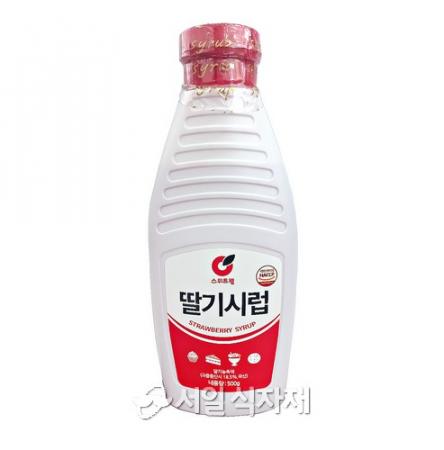 스위트웰 딸기 시럽 500g