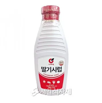 스위트웰 딸기 시럽 500g