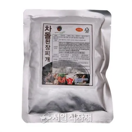 창조식품 차돌 된장찌개 250g