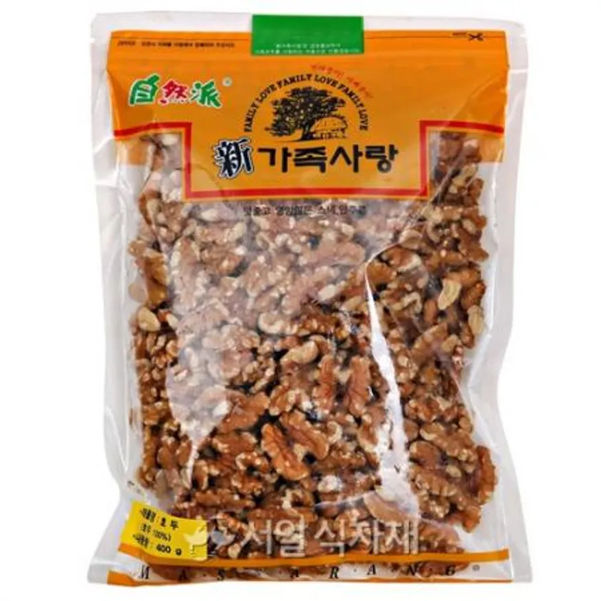 맛사랑 생 호두 반태 400g (소) 견과류 간식 안주 이미지
