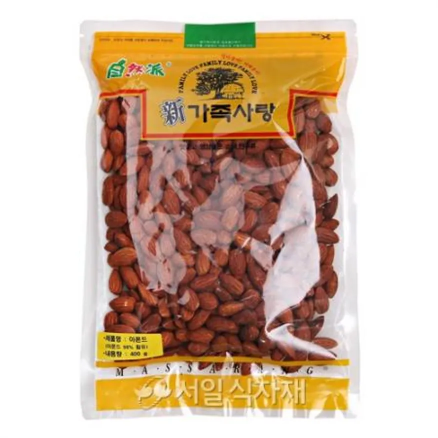 맛사랑 아몬드 가염 400g (소) 견과류 간식 안주 이미지