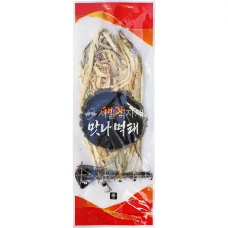해광 맛나 먹태채 120g (머리+껍질 포함 손질 먹태) 명태 명태채 건어포 술 마른 안주