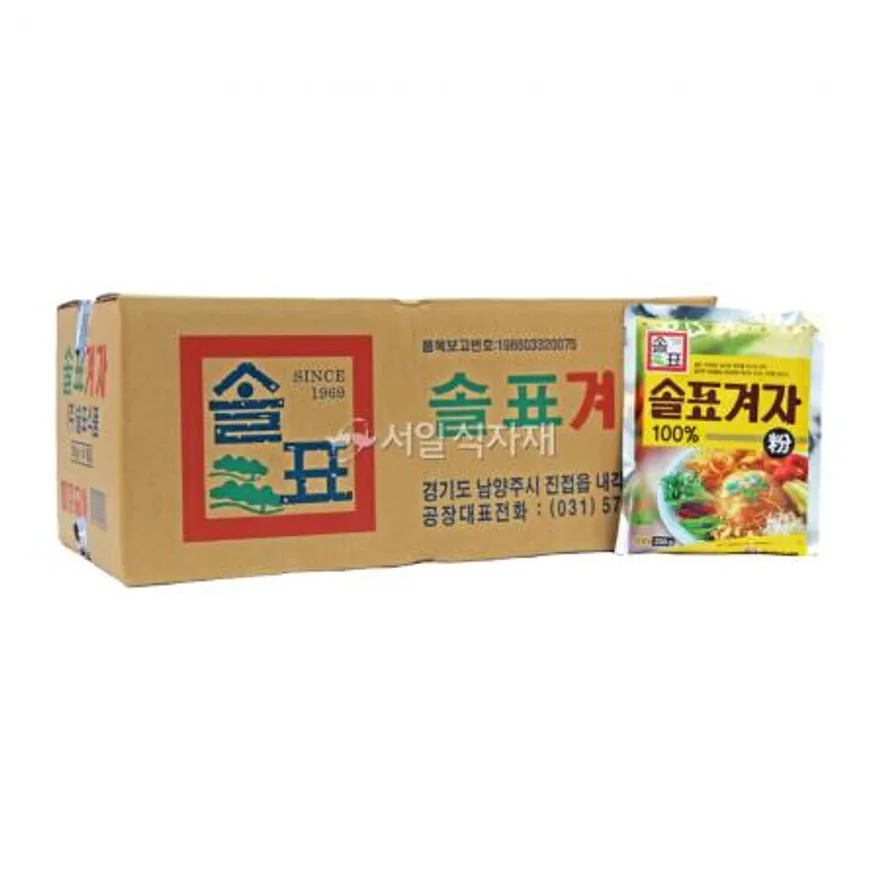 솔표 겨자분 겨자가루 200g 이미지