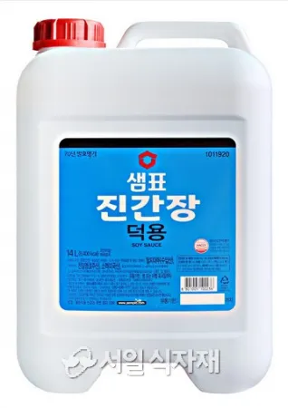 [샘표] 진간장 덕용 (말통) 14L