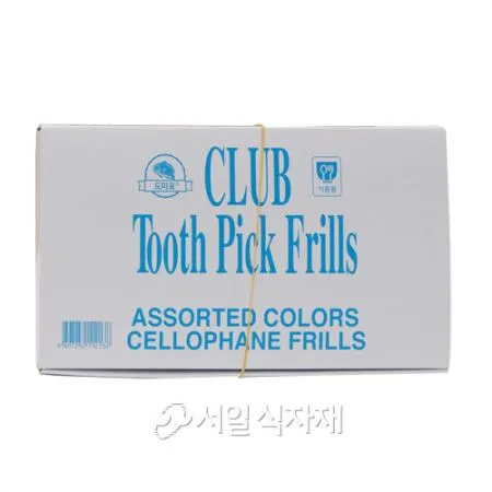 [도미표] 꽃요지/긴 이쑤시개 (120pcs) BOX 20개 이미지