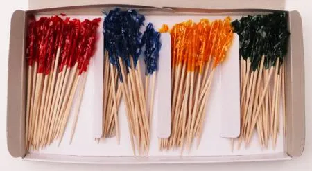 [도미표] 꽃요지/긴 이쑤시개 (120pcs) BOX 20개 이미지