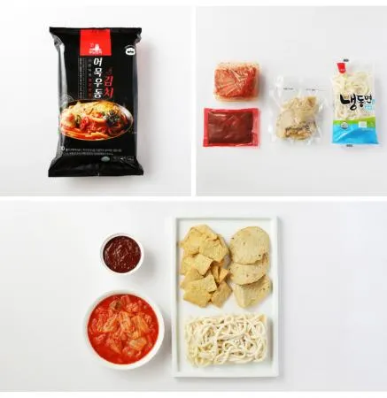 [푸딩팩토리] 김치어묵우동 770g 이미지