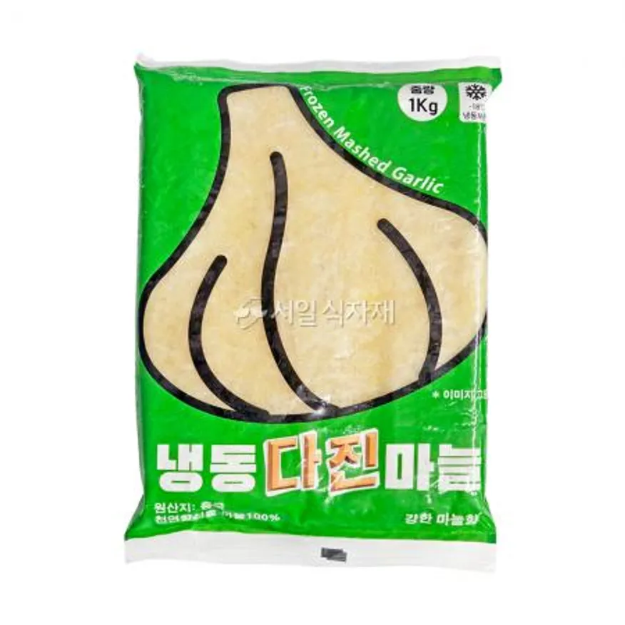 한아름 냉동 다진마늘 간마늘 1kg 이미지