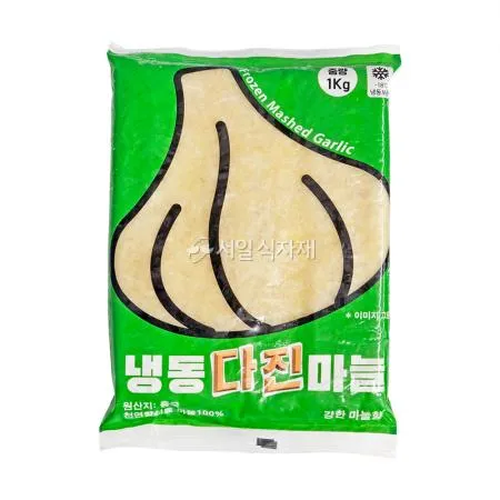 한아름 냉동 다진마늘 간마늘 1kg