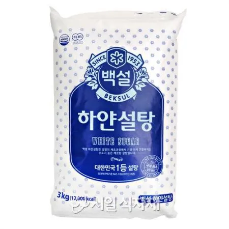 CJ제일제당 백설 하얀설탕 3kg