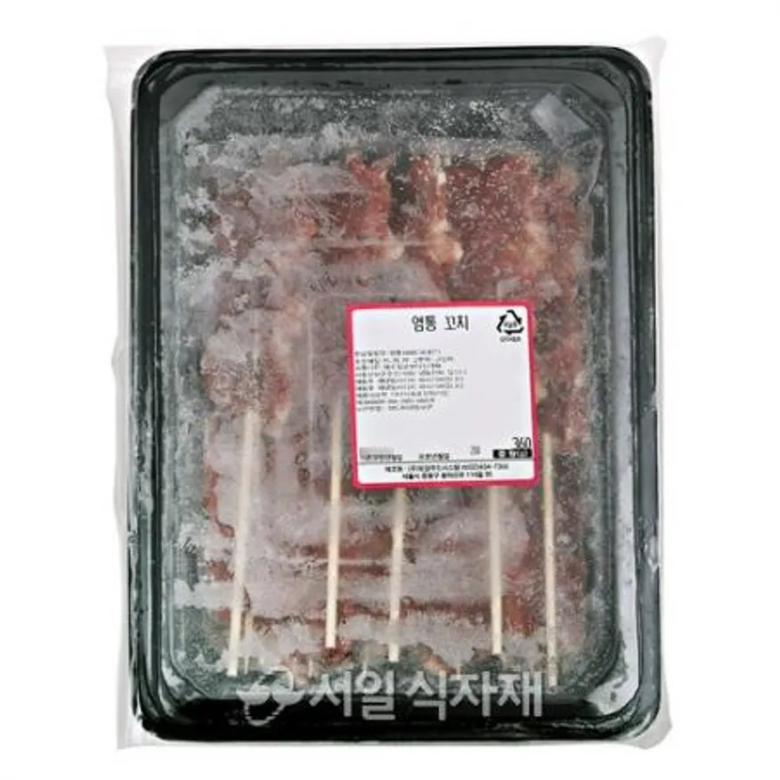 토담푸드 염통 꼬치 360g (20개입) 이미지