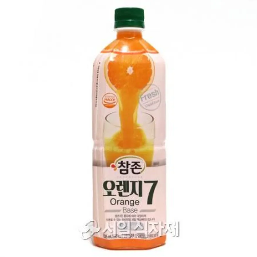 참존 오렌지7 베이스 835ml (음료베이스 원액) 이미지