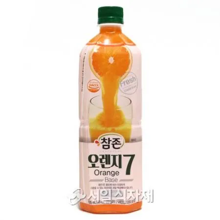 참존 오렌지7 베이스 835ml (음료베이스 원액)