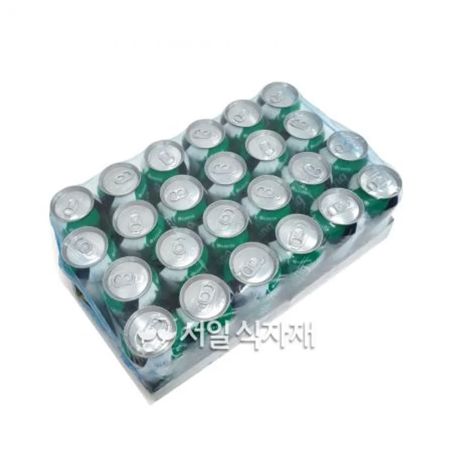 칠성 사이다 뚱 캔 제로 업소용 355ml X 24개 1박스 청량 탄산 음료 이미지