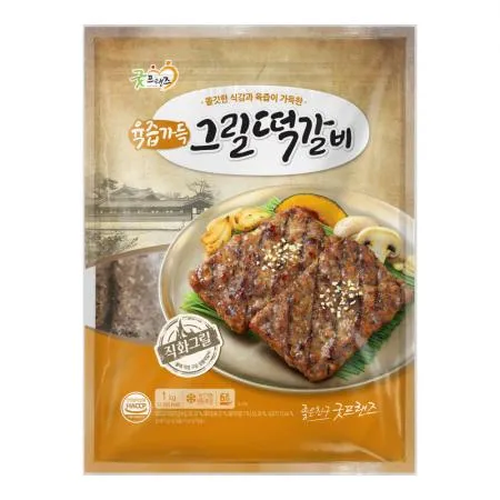 [굿프랜즈] 육즙가득그릴떡갈비 1000g