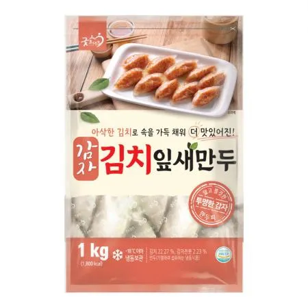 [굿프랜즈] BOX_감자김치잎새만두 1000gx10봉_1봉 가격