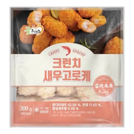 [굿프랜즈] 크런치 새우 고로케 300g