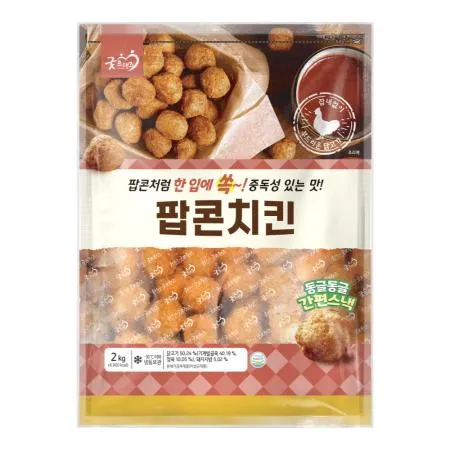 [굿프랜즈] BOX_팝콘치킨 2000gx6봉_1봉 가격