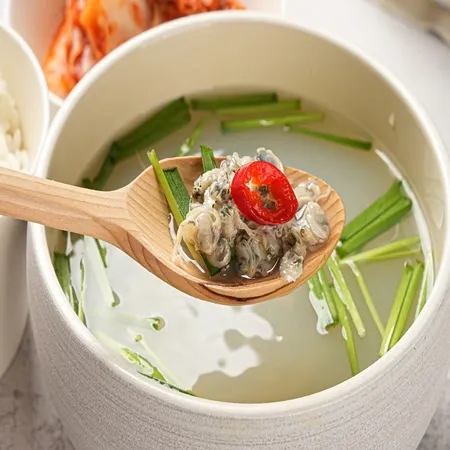 하동 섬진강 정가네 재첩국500g*10팩
