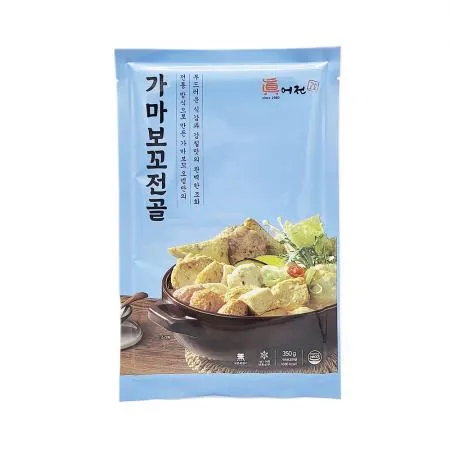 (아이스박스 포장) 진어전 가마보꼬 전골 350g 어묵 꼬지미포함 모듬 오뎅탕