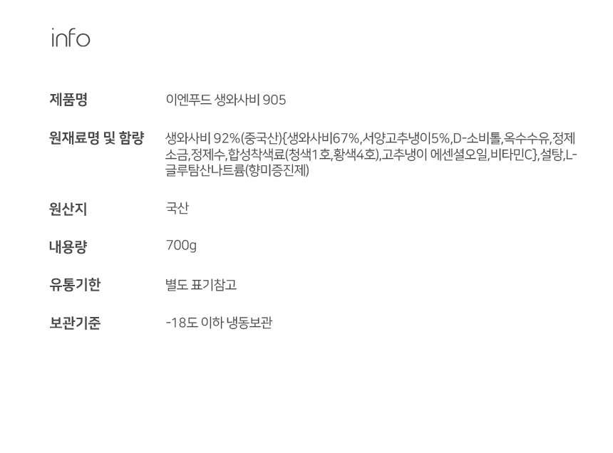 상품정보제공고시