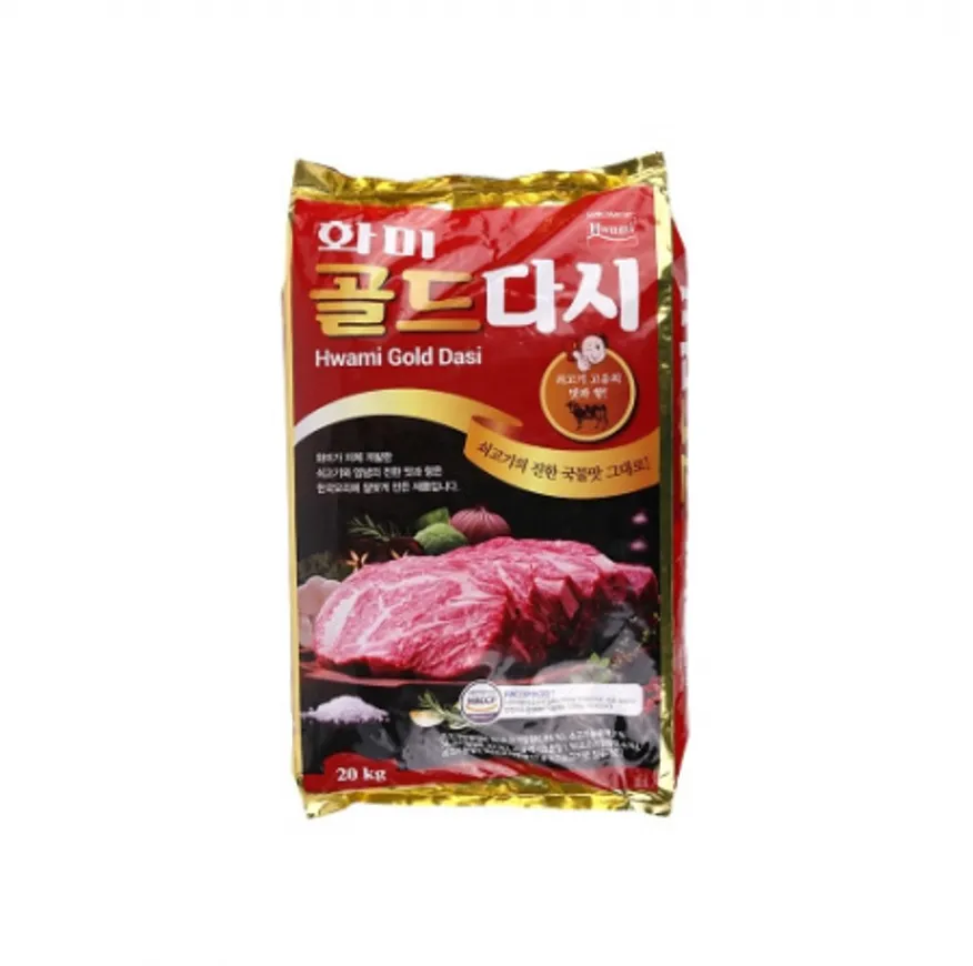 화미 골드다시 20kg 다시다 업소용 벌크 쇠고기다시다 이미지