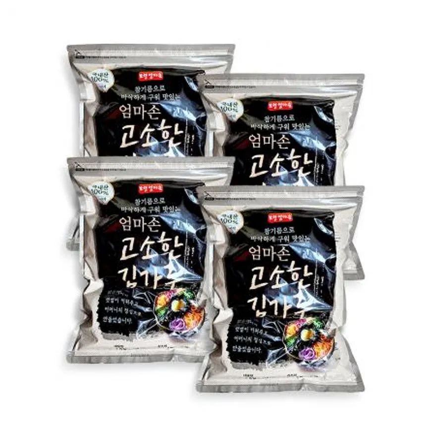 엄마손 김가루(업소용) 1kg x 4개입 박스 이미지