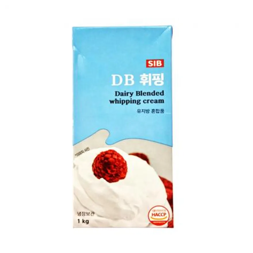 선인 DB휘핑크림 1kg 생크림 베이킹 혼합생크림 디비 1리터 이미지