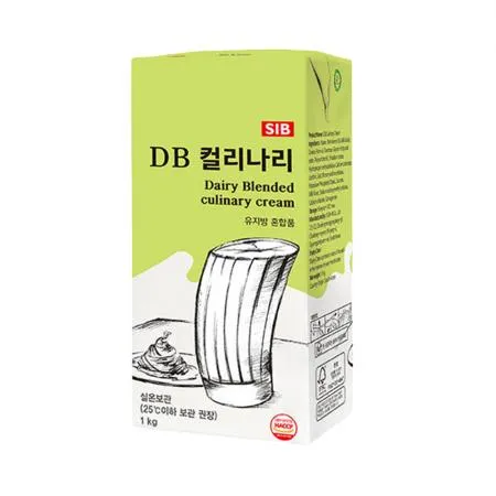 [아이스박스 무료] 선인 DB 컬리나리 1kg 쿠킹크림