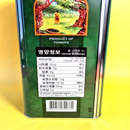 [재입고]주스 엑스트라버진 올리브유 5L Extra Virgin Olive Oil 이미지
