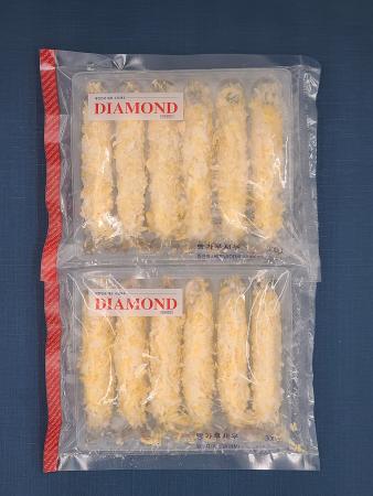 다이아몬드 빵가루새우 50G 6미 헤드온 빵가루 새우튀김 왕새우튀김 대왕새우튀김