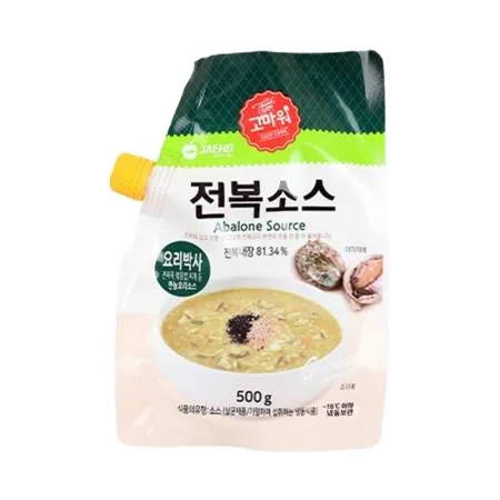 [고마워] 전복 내장 소스 500g / 전복 죽, 볶음밥, 파스타 등 활용