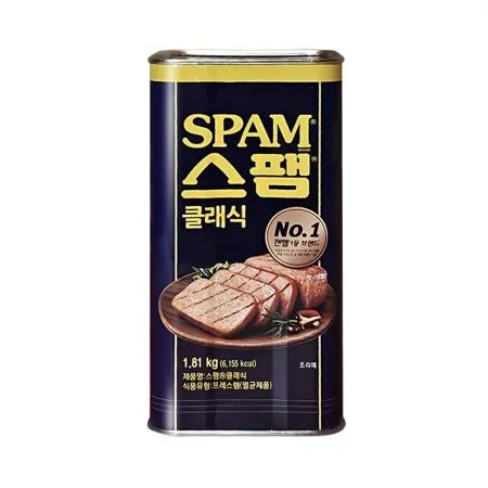 백설 스팸클래식 1캔 1.81kg 대용량/업소용