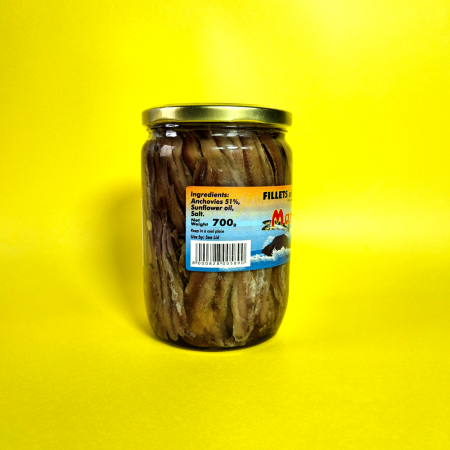 코시마르 엔쵸비 엔초비 앤쵸비 앤초비 700G (병) 최상급 고품질 앤쵸비 [원산지:이탈리아] 이미지