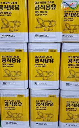 맑고 깨끗한 콩식용유 콩기름 18L/업소용/말통/대용 이미지