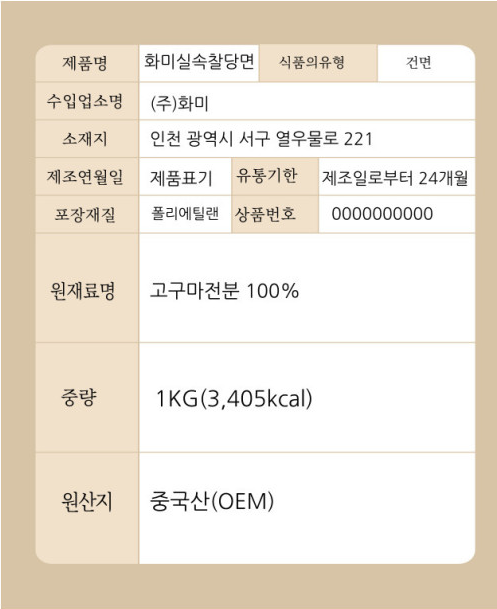 상품정보제공고시
