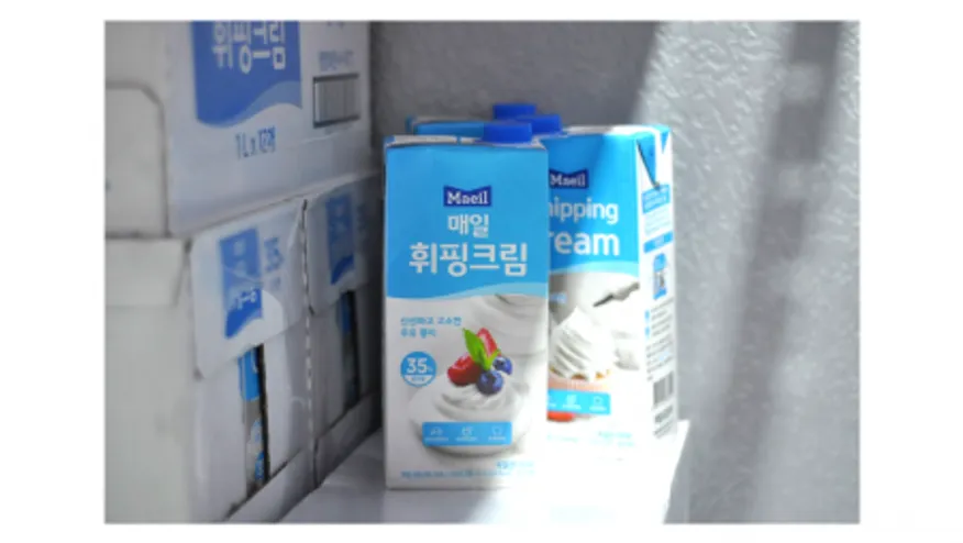 매일유업 휘핑크림 35% 1L 매일우유생크림 휘핑 코스트코 이미지