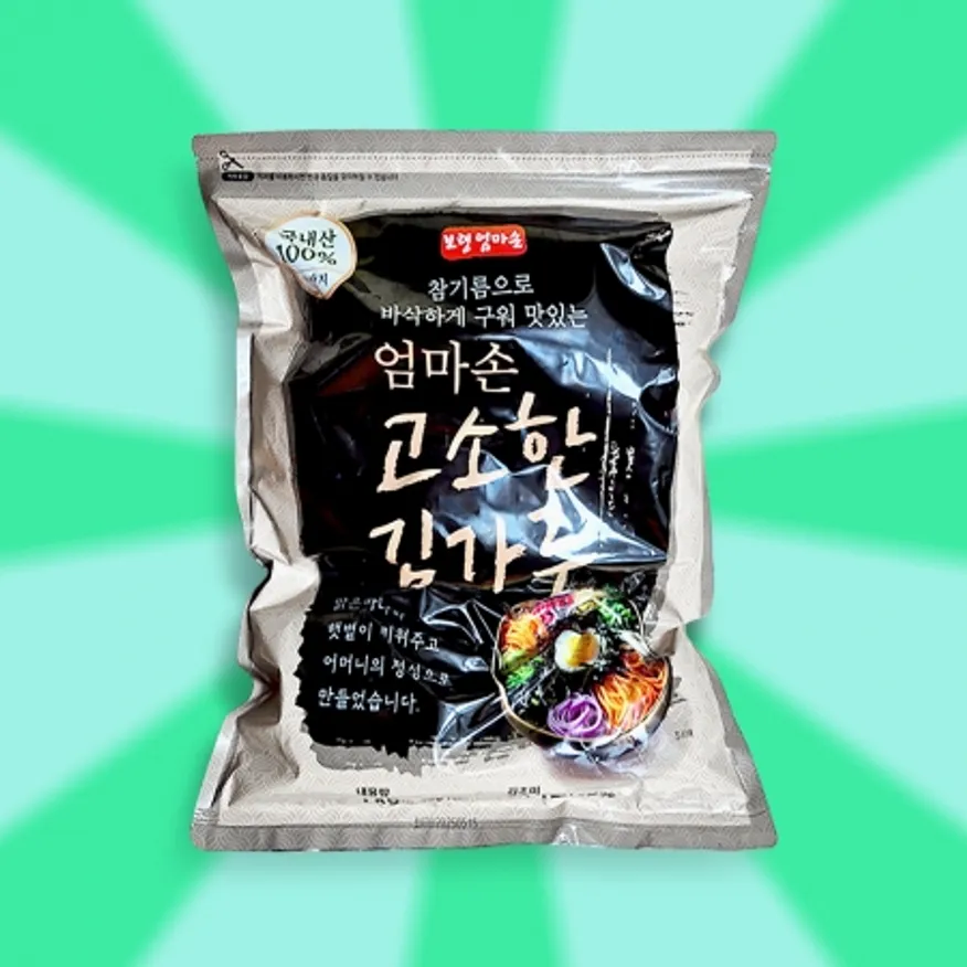보령 엄마손 고소한 김가루 1kg 국산 대용량 업소용 이미지