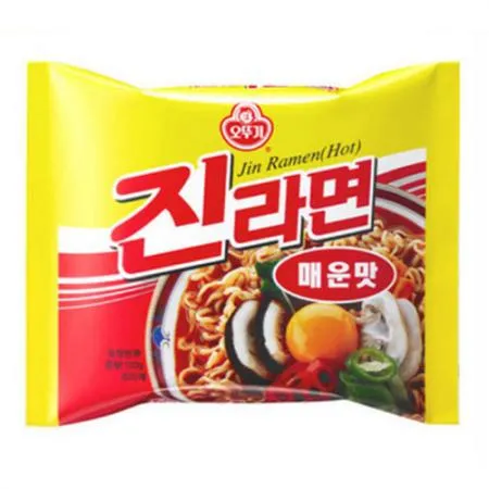 오뚜기 진라면 매운맛 120g 40개/얼큰한맛/봉지라면, 라면 이미지