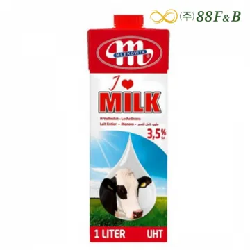 폴란드 멸균우유 1L 믈레코비타 유지방 3.5%