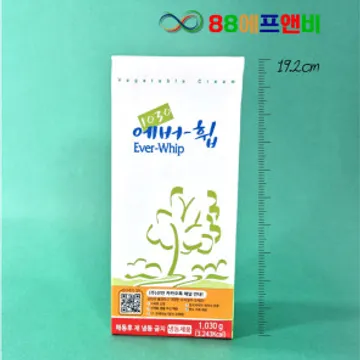 선인 에버휩 냉동 휘핑크림 1030g(아이스박스 무료)