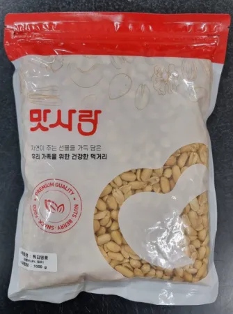맛사랑 튀김땅콩 1kg 술안주 과자 간식