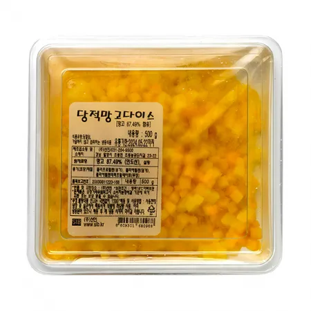 선인 당적 망고다이스 500g(아이스박스 무료) 망고펄 냉동망고 망고청크