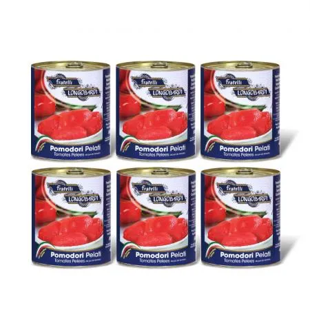 롱고바디 오리지널 업소용 대용량 롱고발디 토마토홀 2.55kg x 6개입